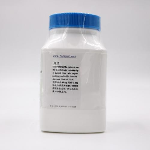 绿脓菌素测定用培养基（USP）（Pseudomonas Agar Medium for Detection of Pyocyanin）   250g