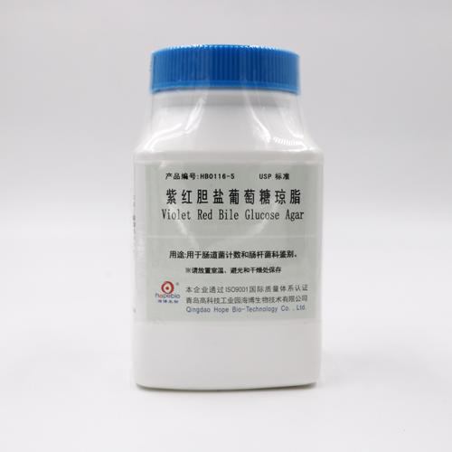 紫红胆盐葡萄糖琼脂（USP）(Violet Red Bile Glucose Agar) 250g