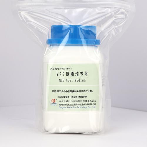 MRS琼脂培养基  	250g